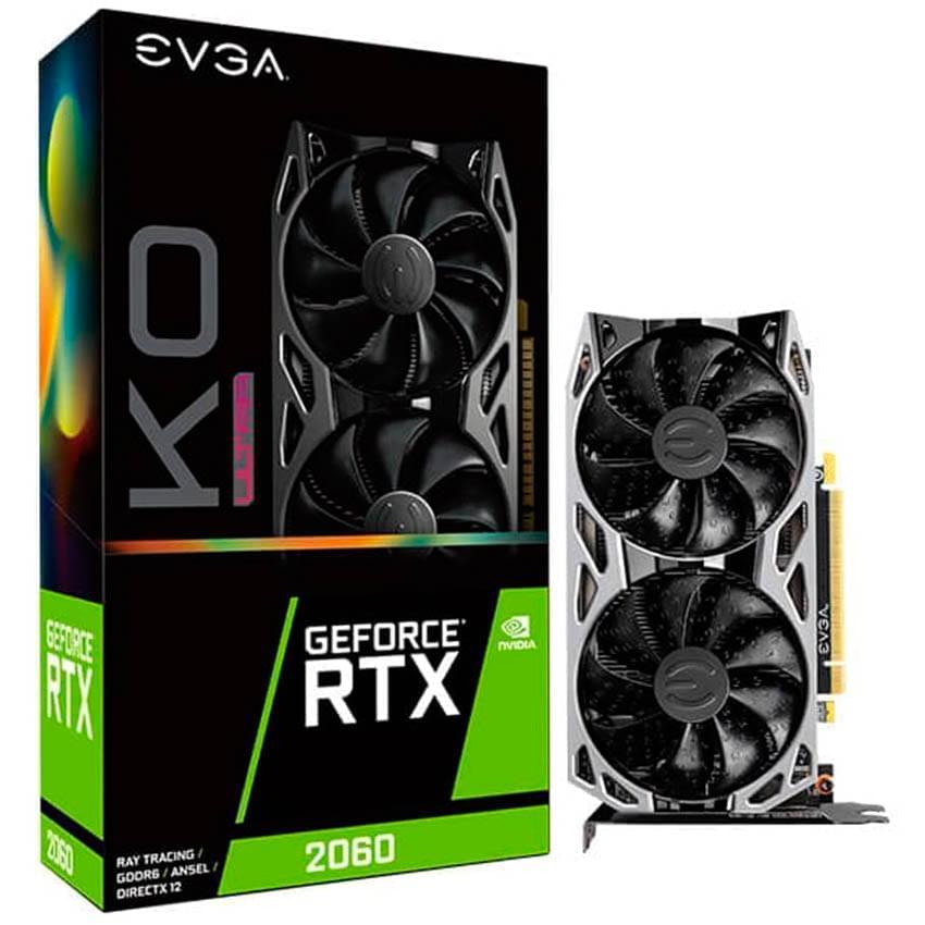 Placa De Video Evga Rtx 2060 Ko Ultra 6gb-Ddr6